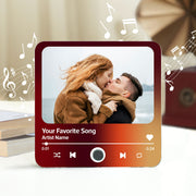 Couple Photo Favorite Song Personalized Music Fridge Magnet, Heartfelt  Gift For Couple, For Him, For Her, Boyfriend, Girlfriend, Husband, Wife