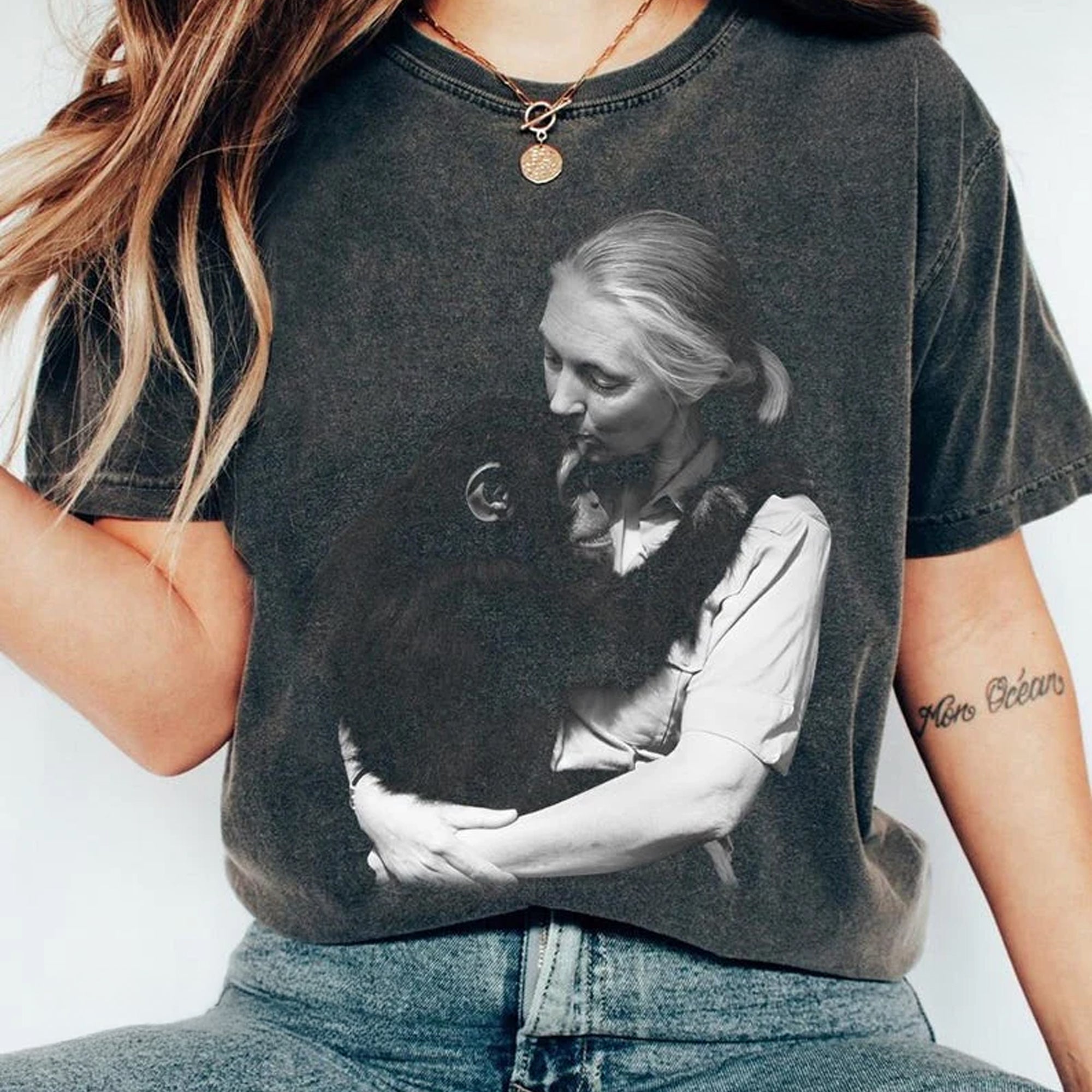 Comfort Colors Jane Goodall Shirt, Jane Goodall Tshirt, Remember Jane Goodall, Thank You Jane, Jane Goodall Lover, Rip Jane Goodall