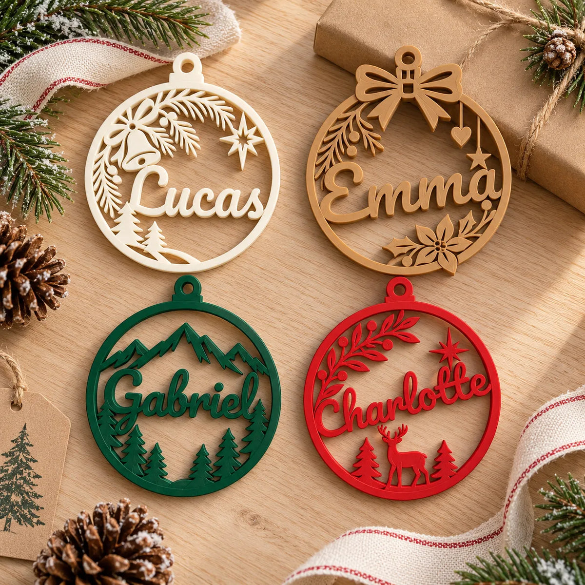 Bốn quả treo Noel cá nhân hóa-1.webp