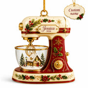 Personalized Baking Mixer Acrylic Ornament 2026