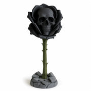 Forbidden Rose — a rose with a skeleton head and stem