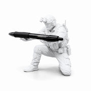Special Forces Pen Holder, 3D Printed Tactical Soldier Desk Decor, Military Style Pen Stand, Unique Office Gift for Him