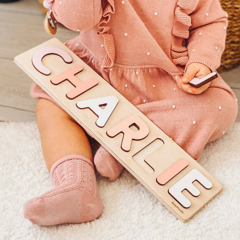 Personalized Name Puzzle With Pegs