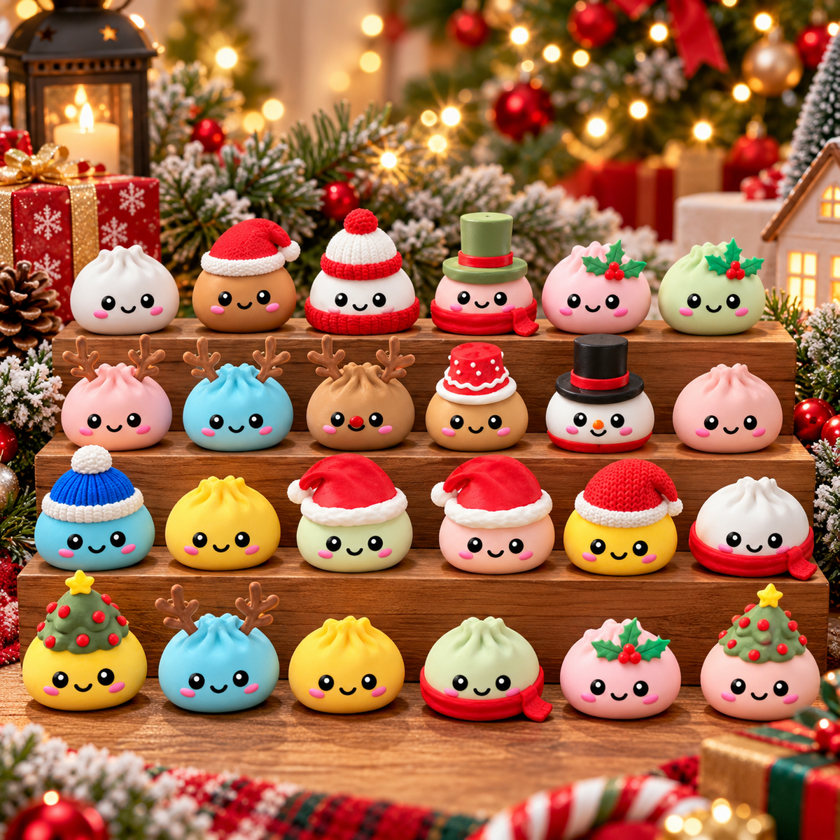 House advent calendar countdown to Christmas