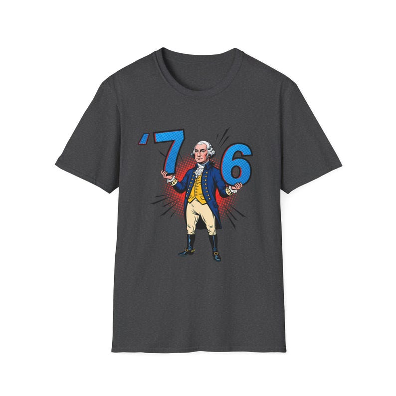 Make History Fun Front & Back 76 Yeeted T-shirt, Six Seven T-shirt 6-7 7-6 George Washington T-shirt