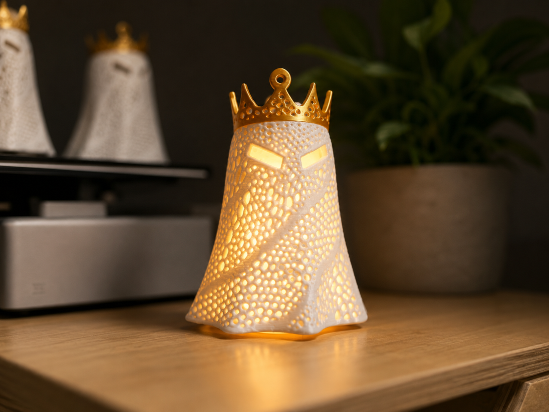 Halloween Lamp - Ghost King