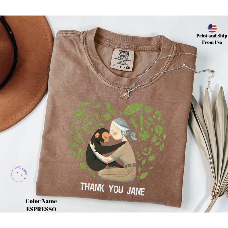 Comfort Colors Jane Goodall Shirt, Thank You Jane Shirt, Jane Goodall Quote Shirt, Remember Jane Goddall, Rip Jane Goodall Shirt
