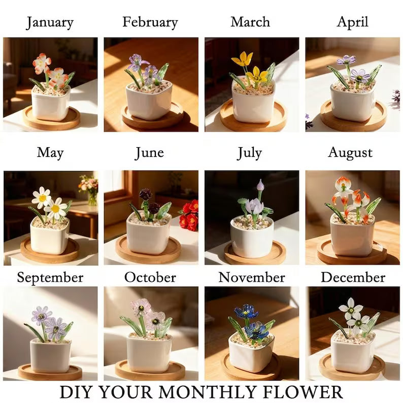 DIY Birth Month Flower Kit