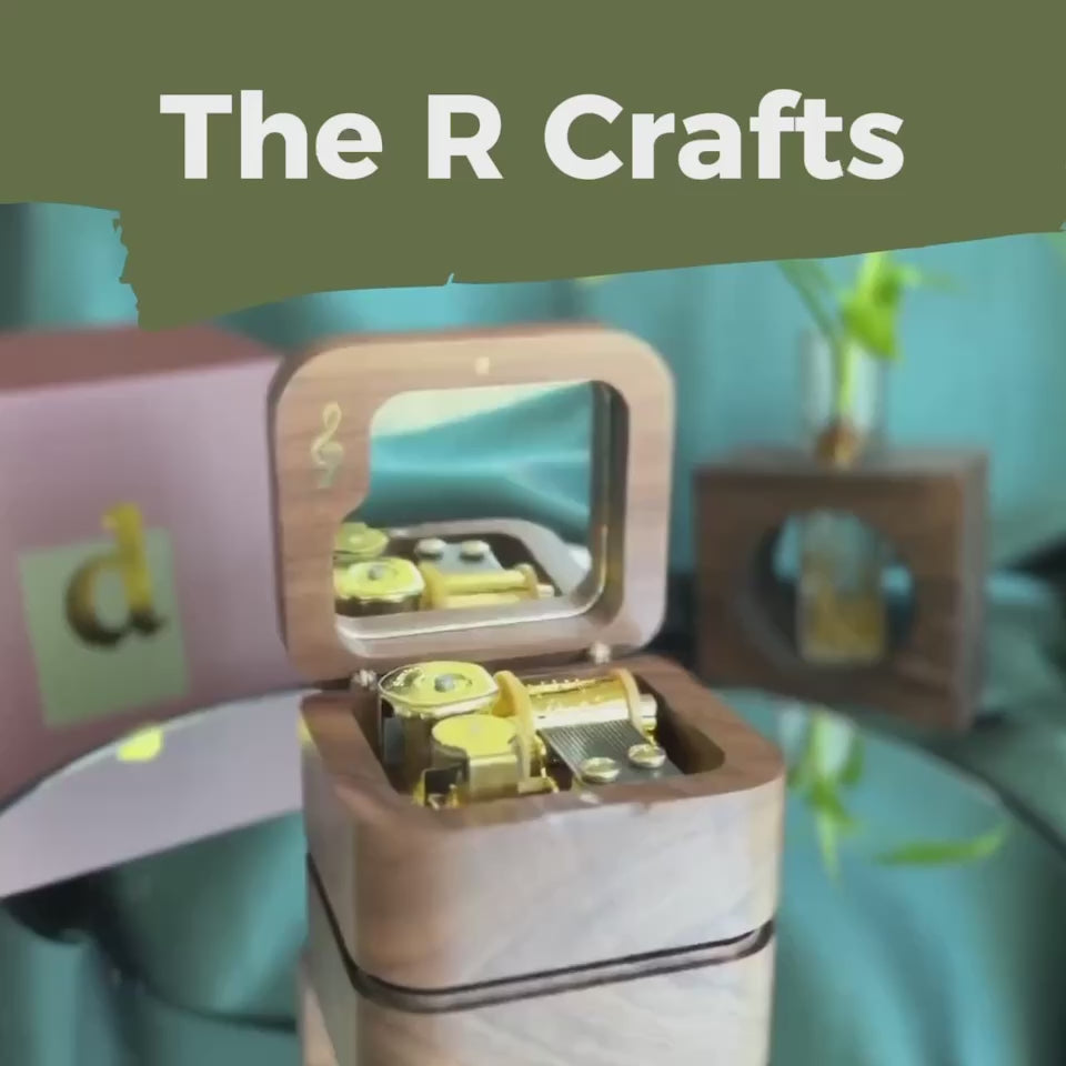 Personalized Wooden Music Box