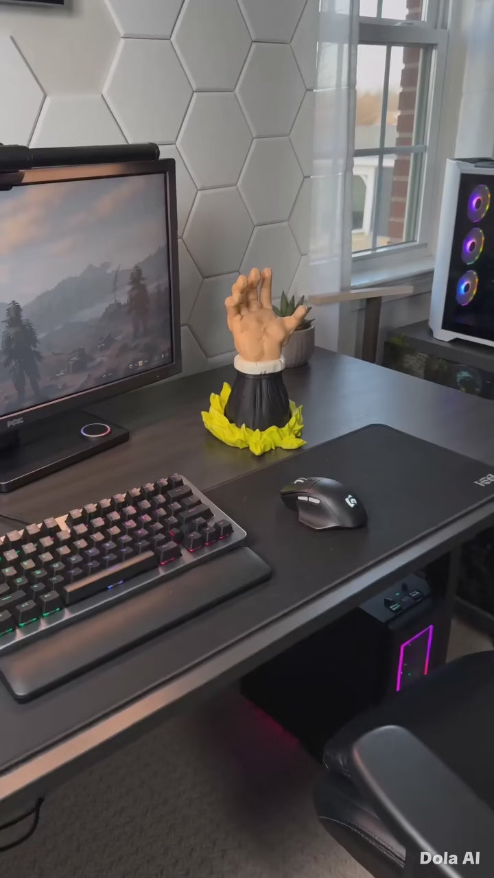 Broly Controller Stand Legendary Super Saiyan, Dragon Ball Z Gaming Decor 1.mp4
