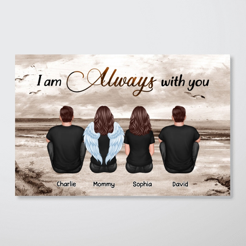 Always With You Sky Family Members, Memorial - Personalized Poster
